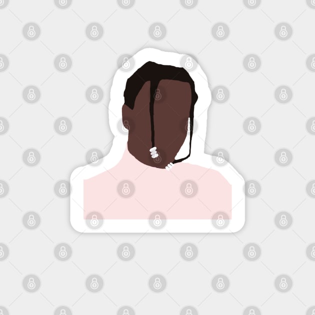 A$AP Rocky Silhouette Sticker by morgananjos